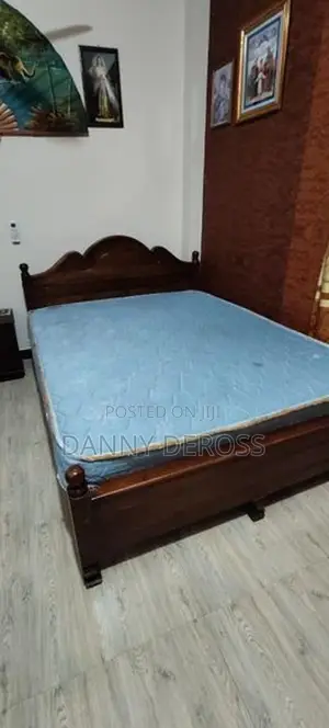 Damro Bed With Spring Mattress