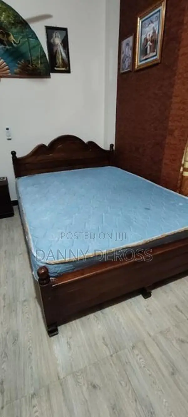 Damro Bed With Spring Mattress