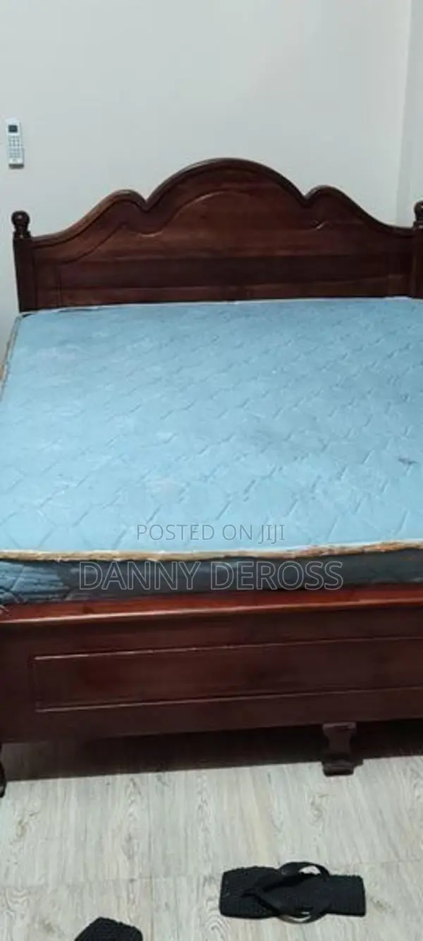 Damro Bed With Spring Mattress