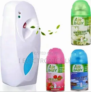 Air Freshener Fragrance Spray Dispenser Full Set