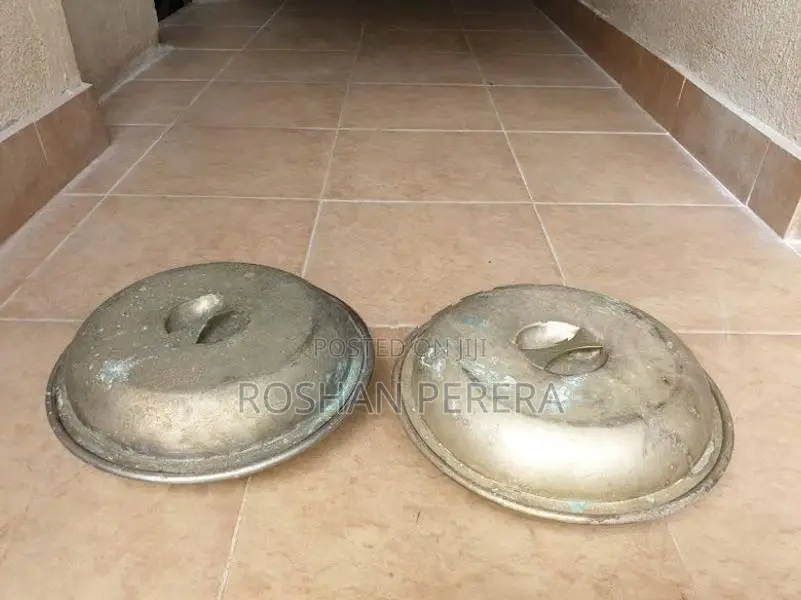 Title: Rare Family Heirloom: Antique Era Silver-Plated Brass Dishes