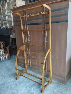 New Towel Rack - Teak Wood