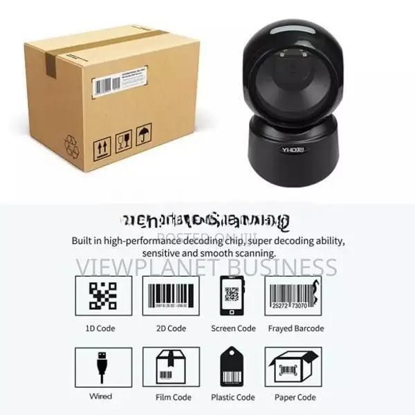 2D Barcode Scanner Desktop USB Wired Reader for POS YHD-9300D