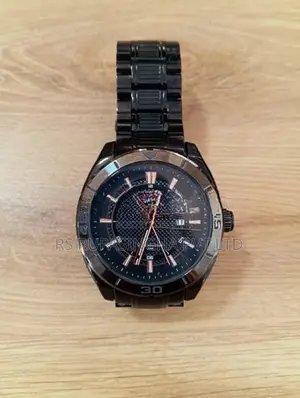 Naviforce Black Colour Hand Watch