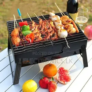 Foldable BBQ Grill Lightweight Small Portable Camping Charcoal