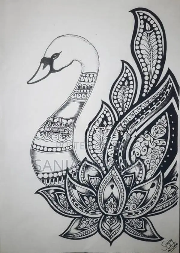 Swan Mandala