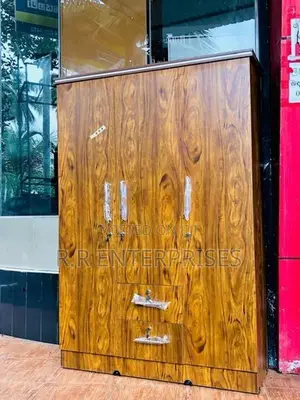 New 3 Door Brown Melamine Wardrobes