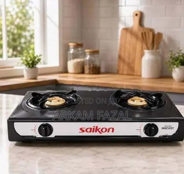 Saikon 2 Burner Gas Cooker