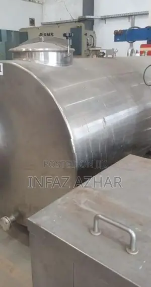 Brand New Stainless Steel 2000 Liter Tank For Dairy Production