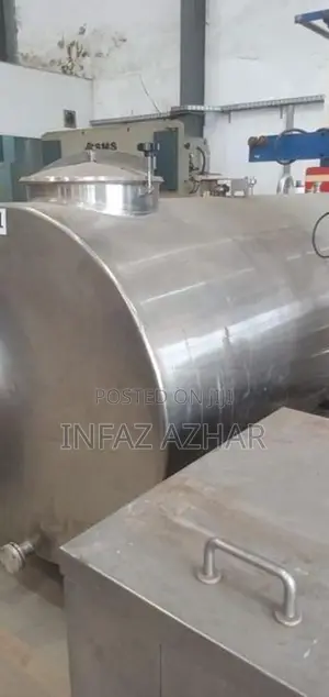 Brand New Stainless Steel 2000 Liter Tank For Dairy Production