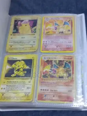 Pokemon Rare Cards With The Book
