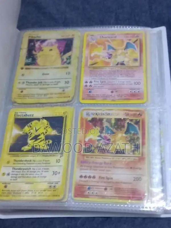 Pokemon Rare Cards With The Book