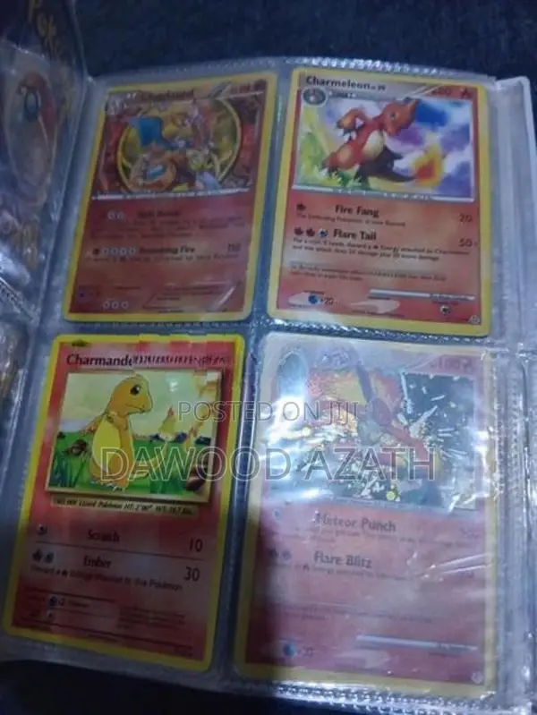 Pokemon Rare Cards With The Book