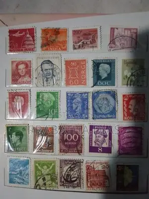 Foreign Stamps Album