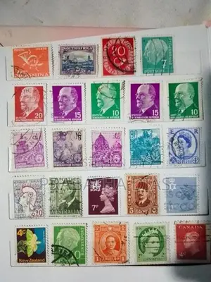 Foreign Stamps Album
