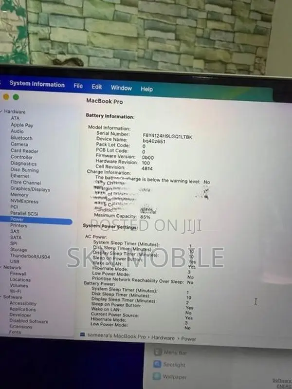 Apple MacBook Pro 8GB512GB 14”