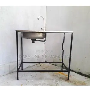 New Sink With Frame - Stainless