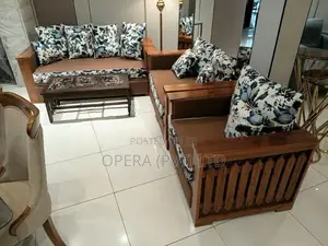 Wooden Sofa Set