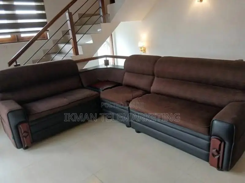 Damro L-Shape Sofa Set