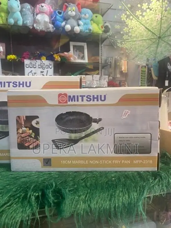 Mitsu Marble Coated Non-Stick Fry Pan