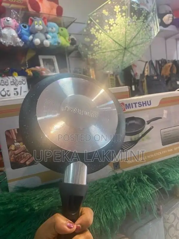 Mitsu Marble Coated Non-Stick Fry Pan