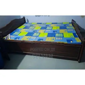 Double Bed Teak