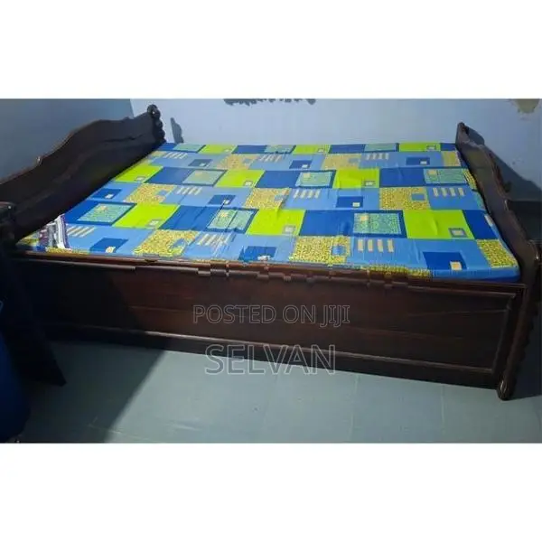 Double Bed Teak