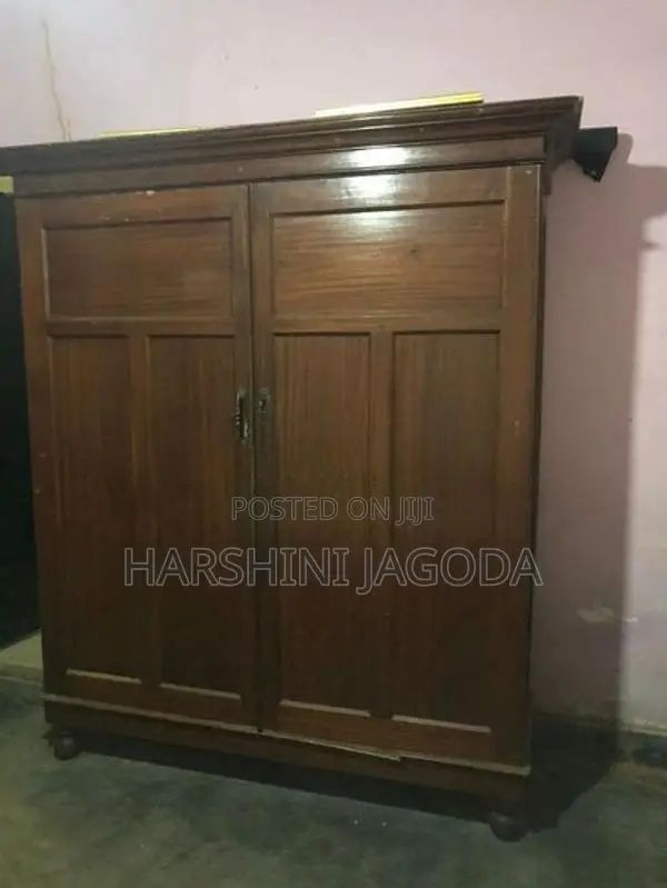 Double Bed With Cupboard