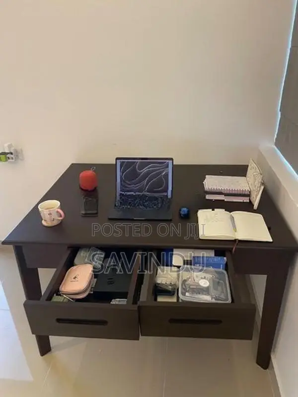 Office Table - Mahogany
