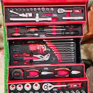DBL 85/86-Piece Cantilever Metal Tool Box Set – HERMAN HT 1345