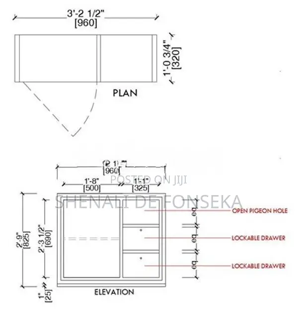 Storage Timber Cupboard