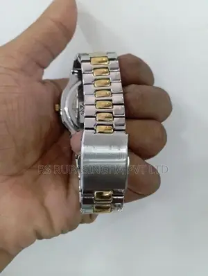 Belbi Silver and Gold Hand Watch