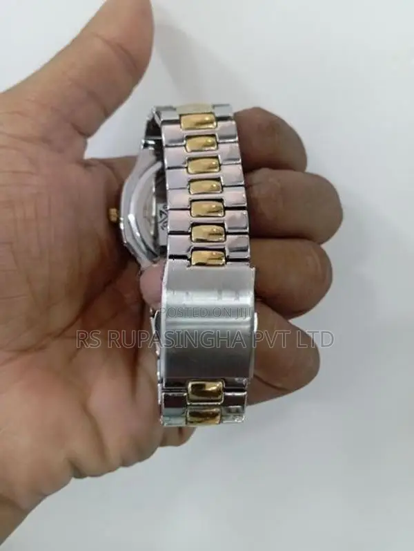 Belbi Silver and Gold Hand Watch