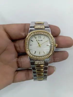 Belbi Silver and Gold Hand Watch