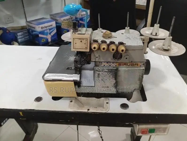 Siruba 5 Thrand Over Lock Machine