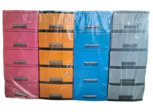 Yashiba 5D Drawer Cupboard (34*13*16 Inches)