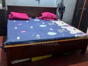 Teak Box Bed with Piyestra Mattress