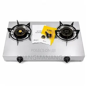 Aiko Gas Cooker 2 x Copper Burners 100mm 120mm