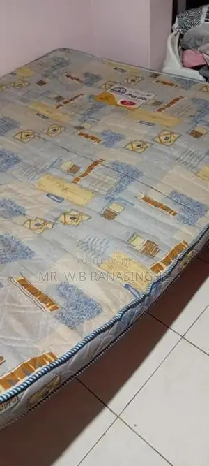 5 by 6 Double Bed with 1 Mattress