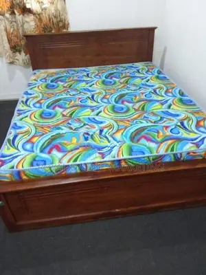 78 by 72 Box Bed with Arpico Hybrid Mattress (E-10)