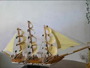 New Teak Wooden Ship