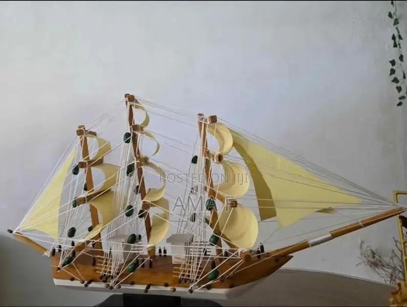 New Teak Wooden Ship