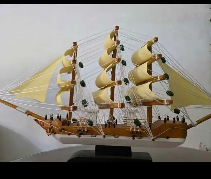 New Teak Wooden Ship