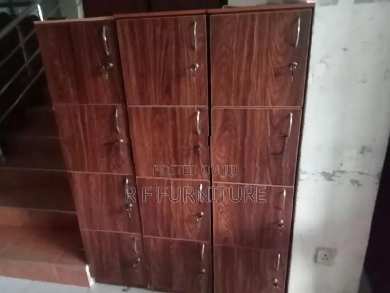 Melamine 4 Locker Cupboard