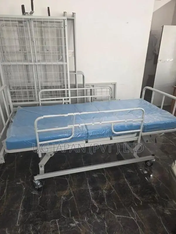 Patient Three Function Hospital Bed With Mattress