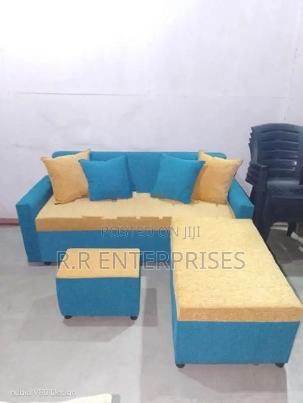 New Modern Fabric Sofa Set