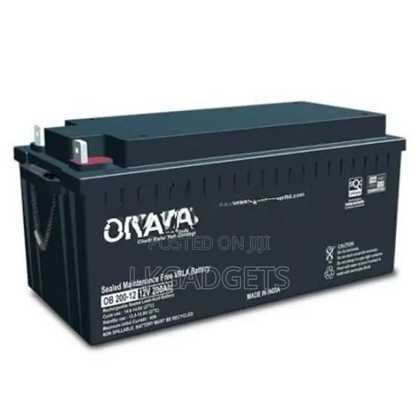 Deep cycle solar gel battery 200Ah okaya
