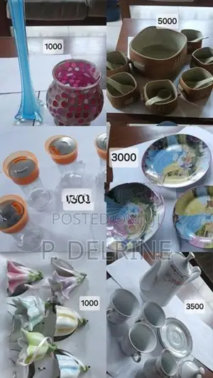Glass Items Lot