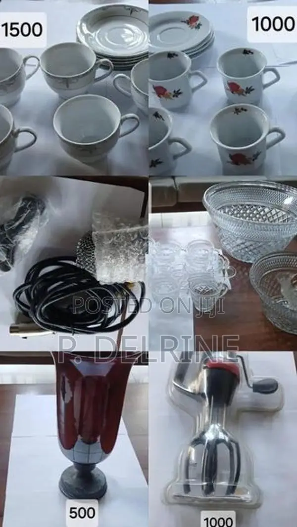 Glass Items Lot