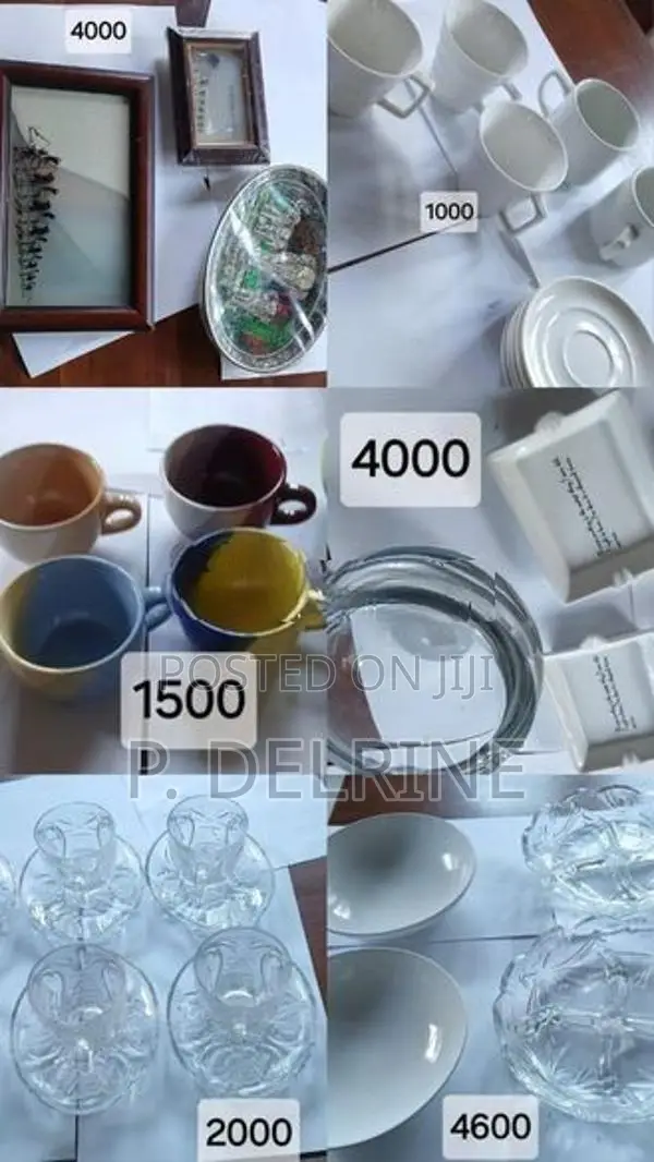 Glass Items Lot